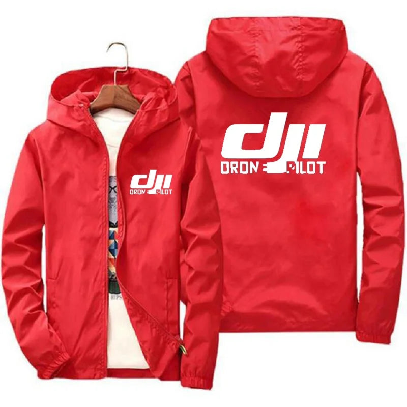 Chaqueta Cortavientos "Drone Pilot" con Capucha