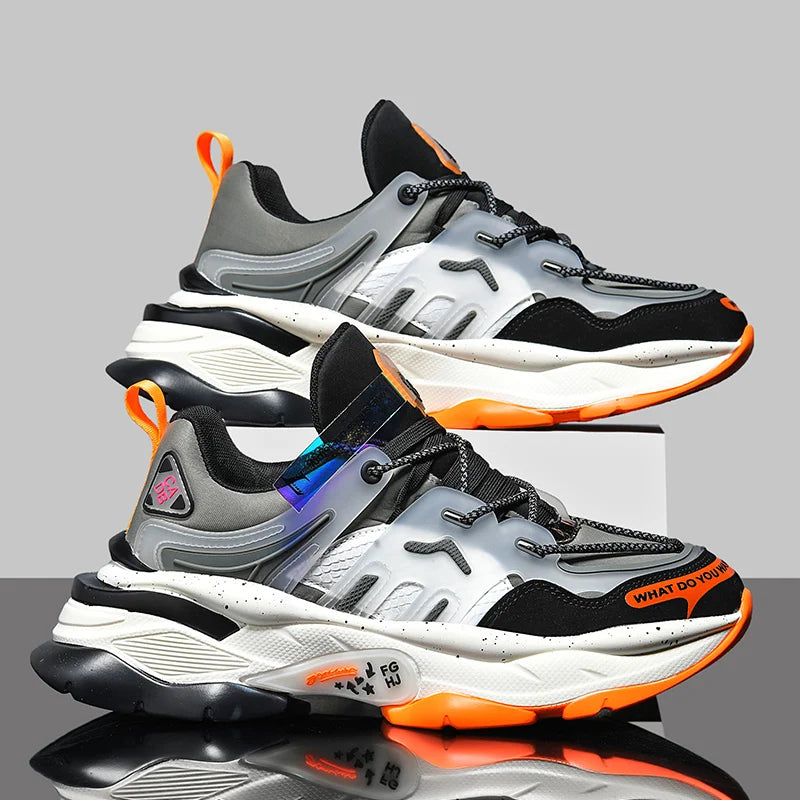 Zapatillas Urbanas Futuristas con Suela Ondulada