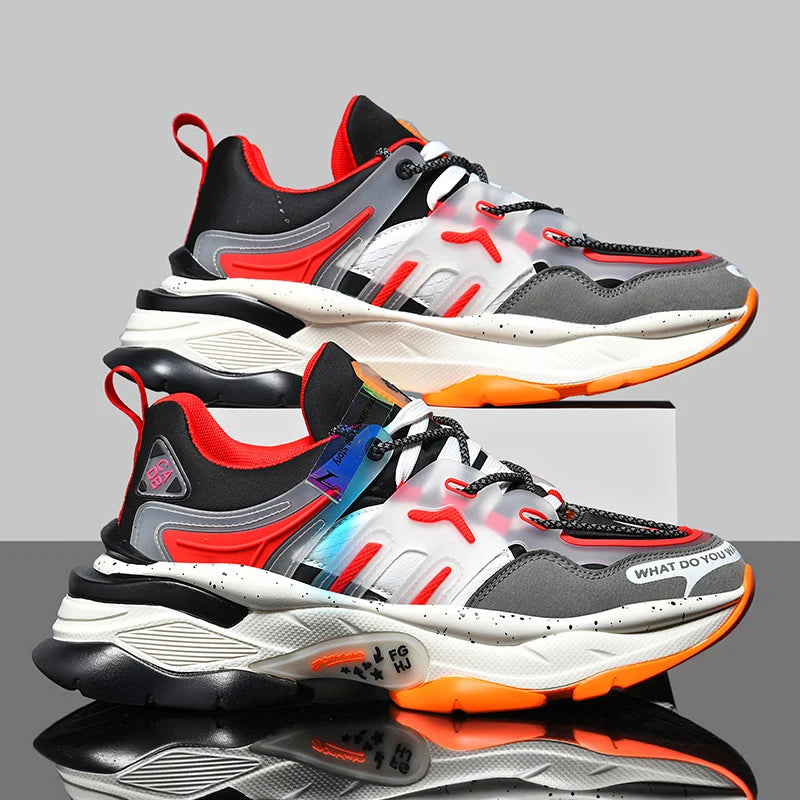 Zapatillas Urbanas Futuristas con Suela Ondulada