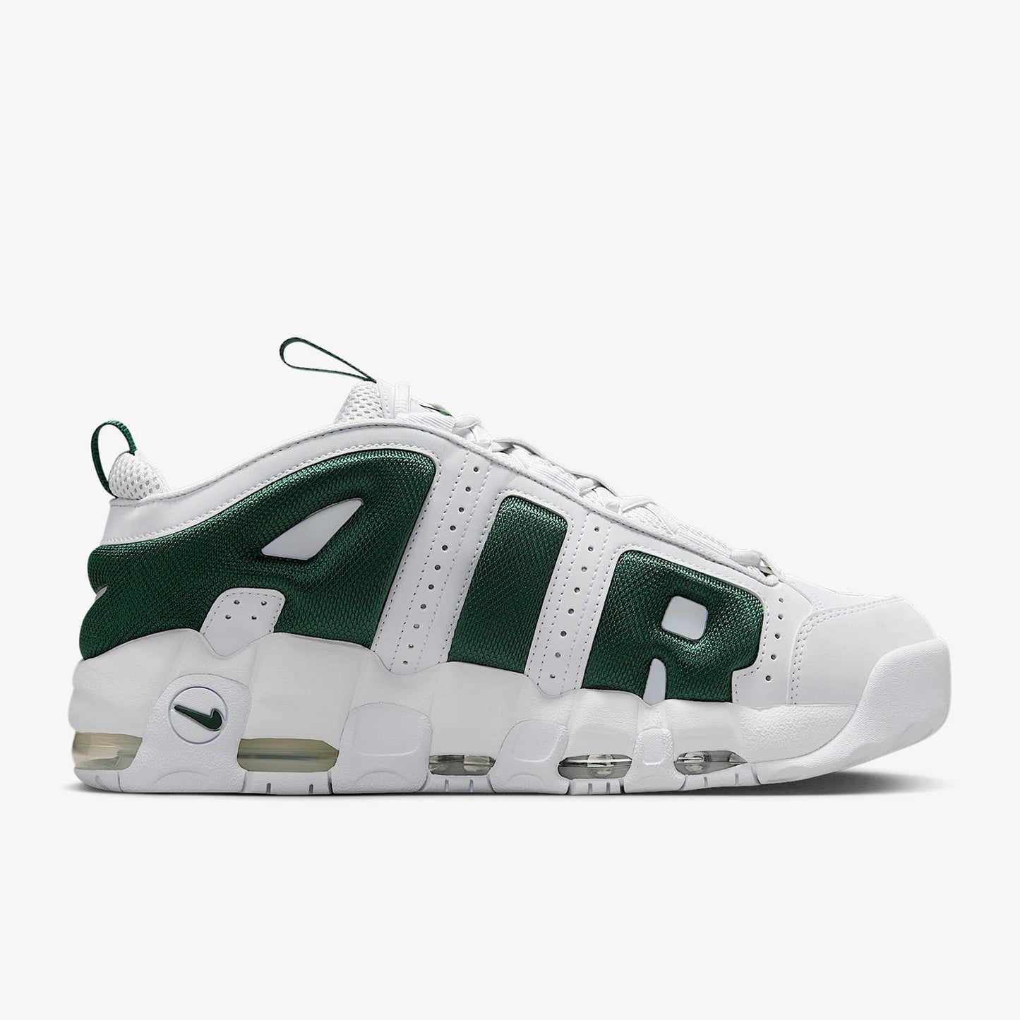 Nike Air More Uptempo – Estilo Urbano Icónico Blanco/Verde